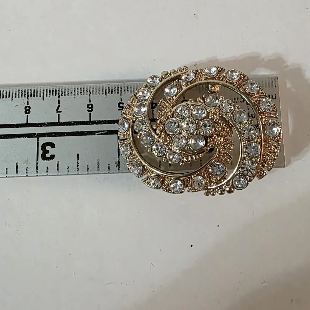 Napier goldtone clear